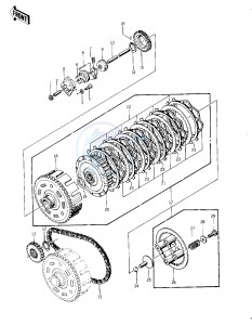 KZ 400 S [SPECIAL] (S) [SPECIAL] drawing CLUTCH -- 75 S- -