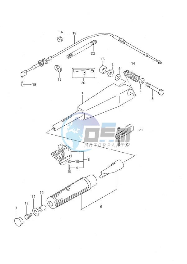 Tiller Handle