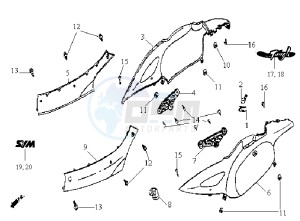 JUNGLE - drawing COWLING