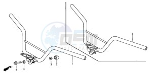 NPS50 drawing HANDLE PIPE (NPS503/5/6)