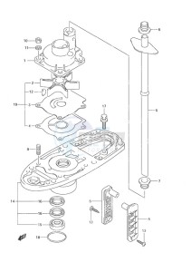 DF 25 drawing Water Pump