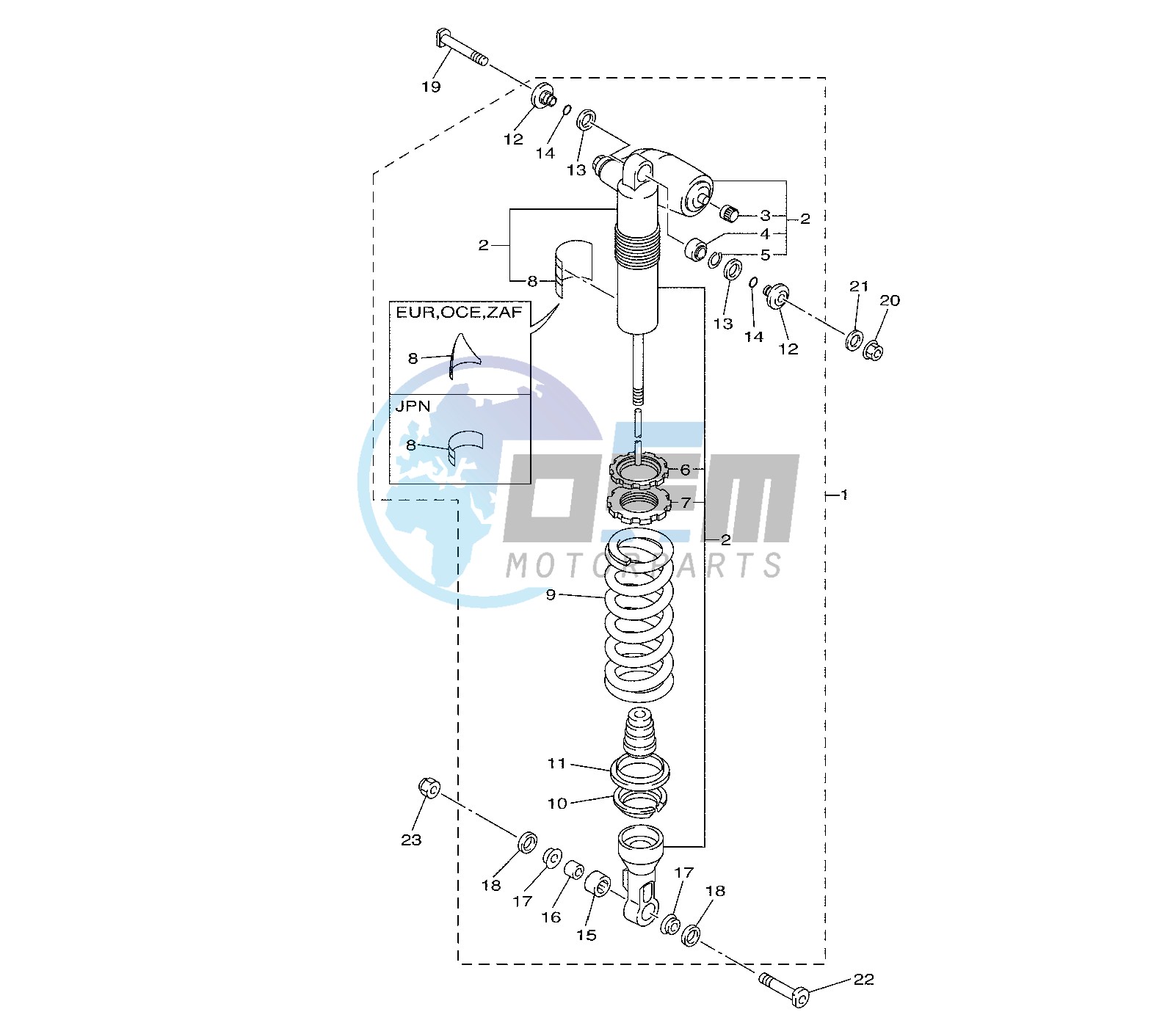 REAR SHOCK ABSORBER