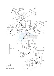 YFM350 YFM350FWA GRIZZLY 350 4WD (1SG1) drawing FLASHER LIGHT