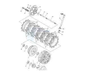 WR R 250 drawing CLUTCH