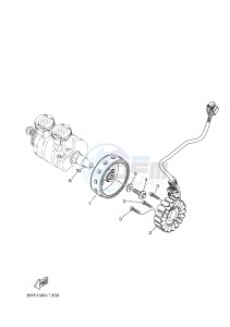 YZF-R3 YZF-R3A 321 R3 (BR51 BR52) drawing GENERATOR