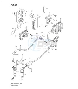 VLR1800 drawing ELECTRICAL (VLR1800L1 E2)