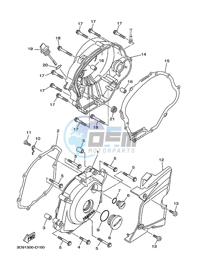 CRANKCASE COVER 1