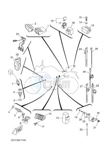 MT125 MT-125 (BR31 BR31 BR31 BR31 BR31) drawing ELECTRICAL 2