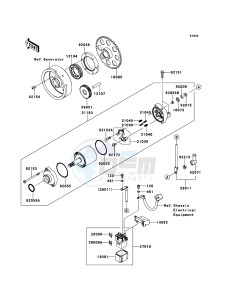 VERSYS_1000 KLZ1000AEF FR GB XX (EU ME A(FRICA) drawing Starter Motor