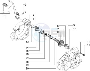 RK 50 drawing Starting shaft