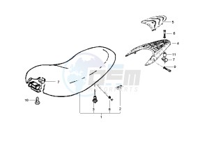 Liberty 4T RST 50 drawing Saddle