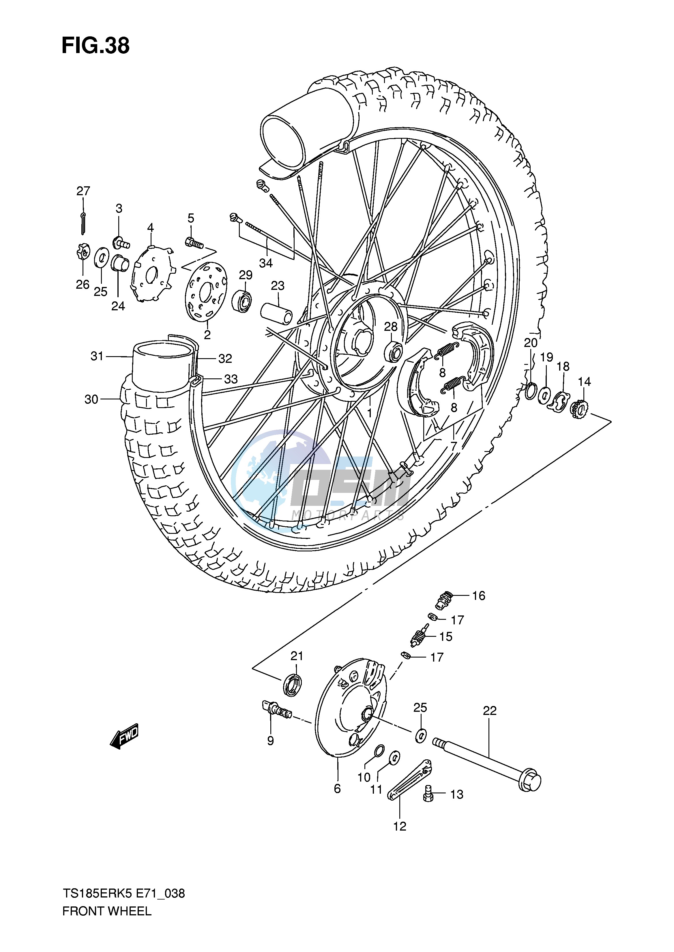 FRONT WHEEL