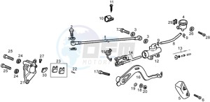 SMT 50 drawing Rear brake