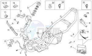 SR 50 Air 1997-2001 drawing Frame