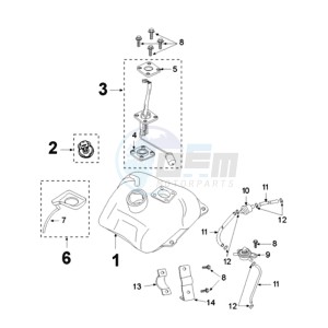 VCLIC EV drawing TANK AND FUEL PUMP