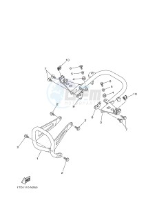 YFZ450R YFZ45YSSG YFZ450R SPECIAL EDITION (1TDT) drawing GUARD