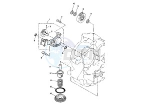 XV VIRAGO 250 drawing OIL PUMP