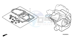 XL700V9 UK - (E / MKH) drawing GASKET KIT B