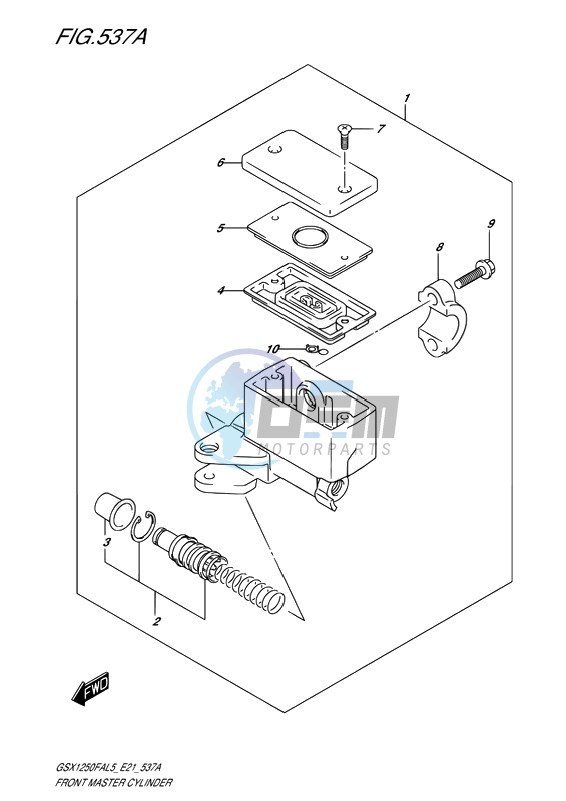 FRONT MASTER CYLINDER