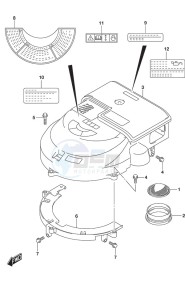 DF 150 drawing Silencer/Ring Gear Cover