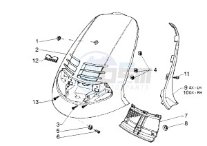 Hexagon GTX 125-180 drawing Front Shield