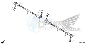 TRX420FA1F TRX420 Europe Direct - (ED) drawing TIE ROD