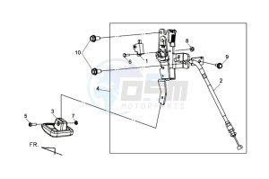 MAXSYM 400 EFI ABS drawing PARK LEVER