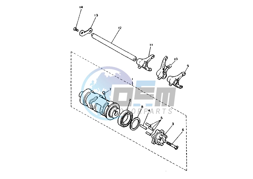 SHIFT CAM-FORK