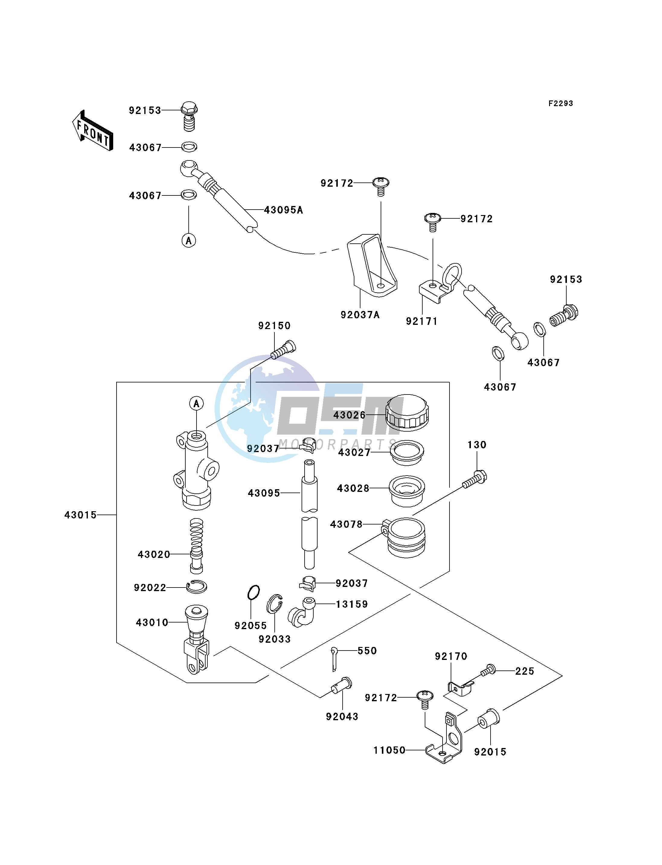 REAR MASTER CYLINDER