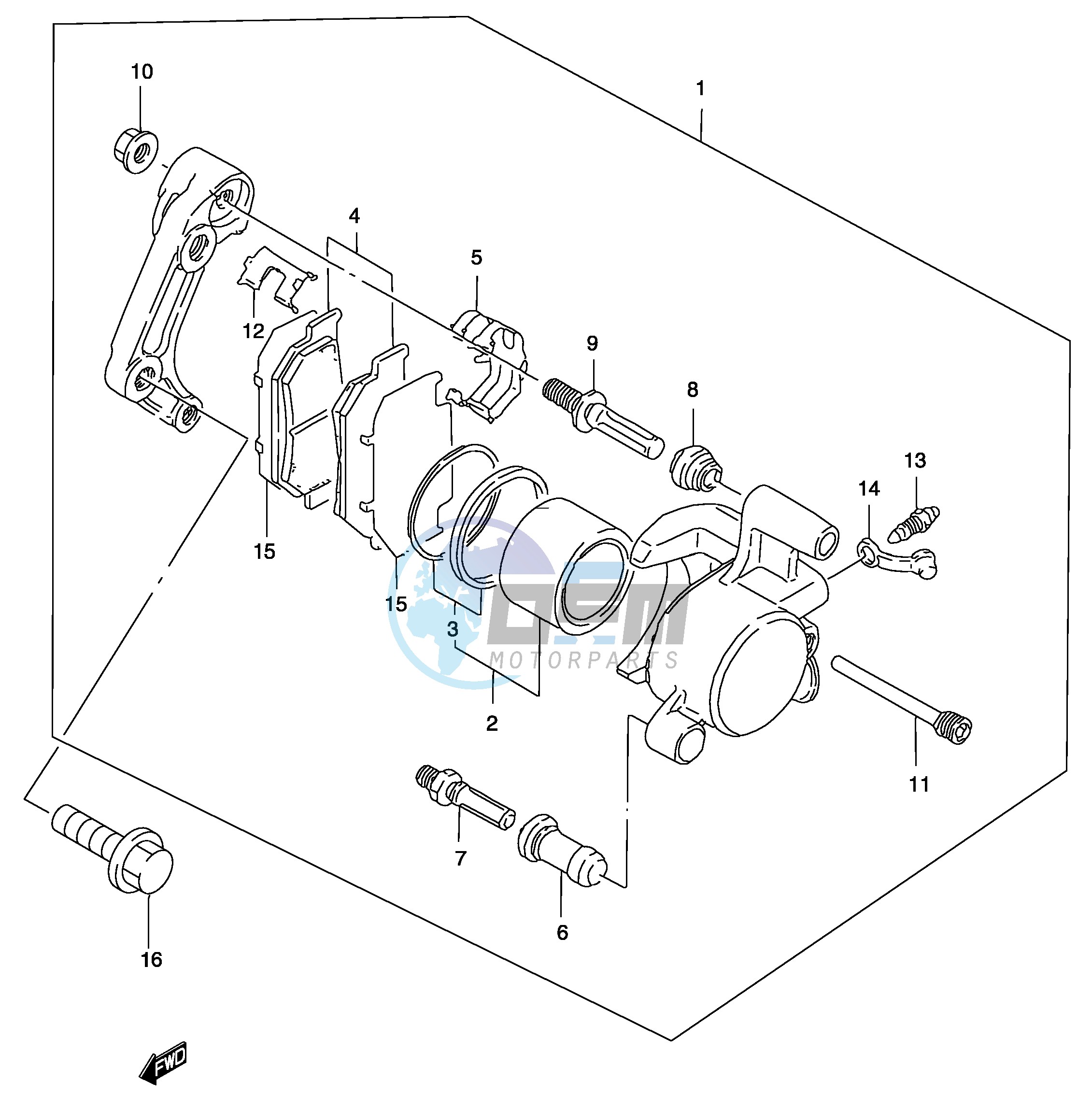 FRONT CALIPER