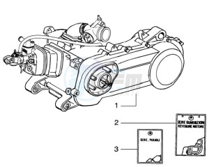 Runner 50 purejet drawing Engine