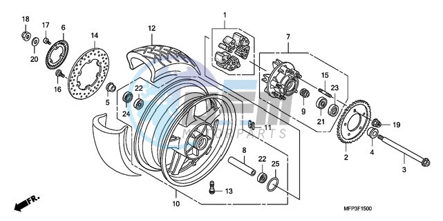 REAR WHEEL