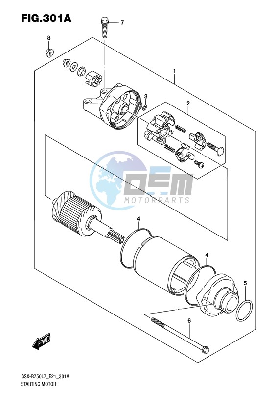 STARTING MOTOR