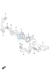 DF 9.9B drawing Throttle Control Remote Control