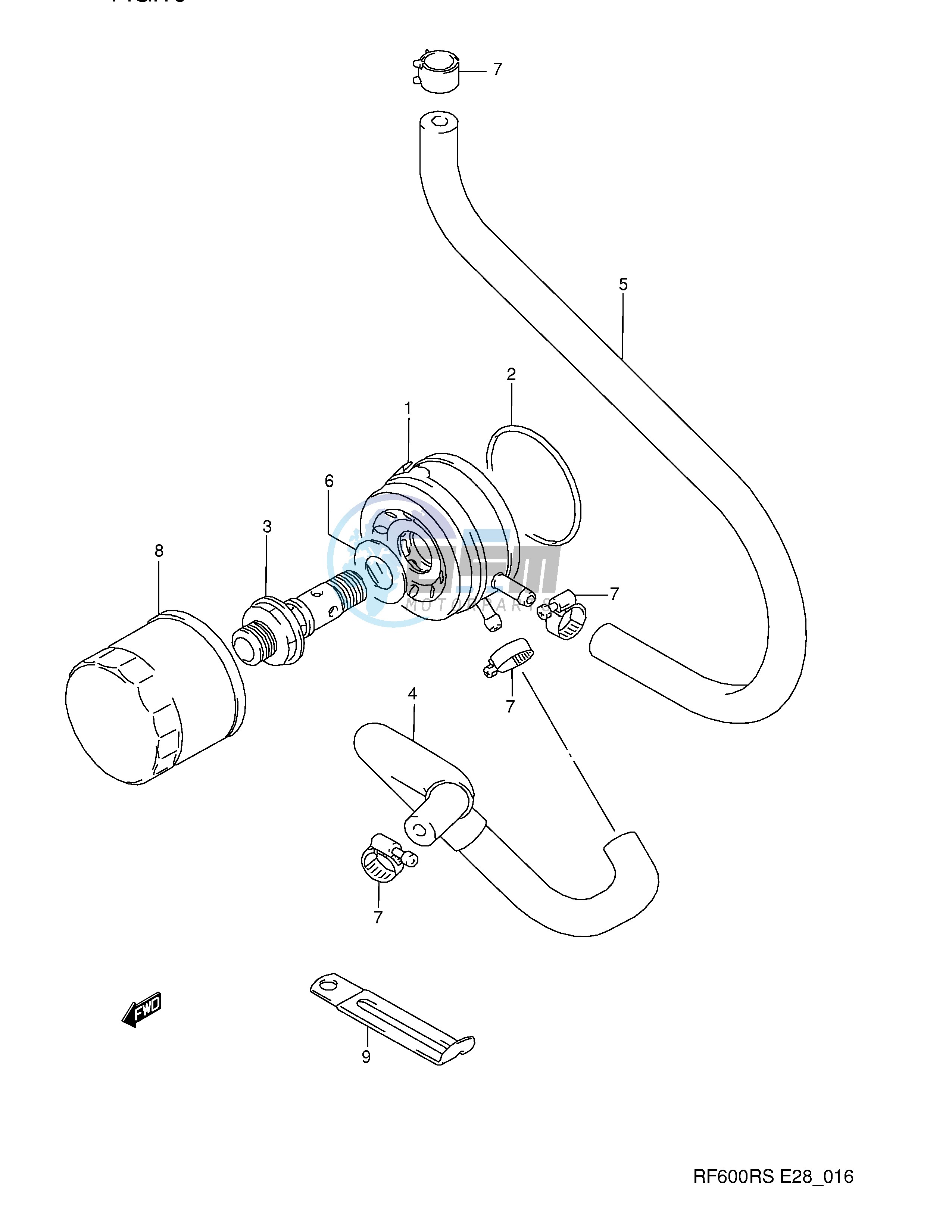 OIL COOLER - OIL FILTER