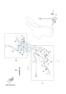 CW50 NEO'S (2JD3) drawing HANDLE SWITCH & LEVER