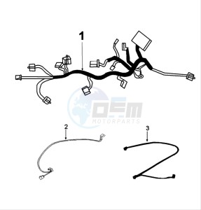 Tweet 125 V drawing PLUG WIRING HARNESS