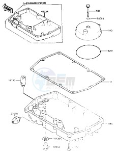 EN 450 A [454 LTD] (A1-A5) [454 LTD] drawing BREATHER COVER_OIL PAN