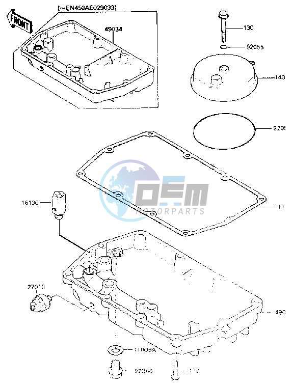 BREATHER COVER_OIL PAN