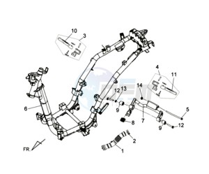 CELLO ALLO 125 drawing FRAME