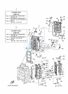 F250DETU drawing CYLINDER--CRANKCASE-2