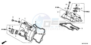 XL1000VB drawing REAR FENDER