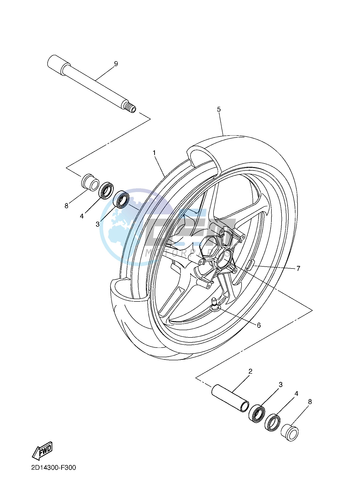 FRONT WHEEL