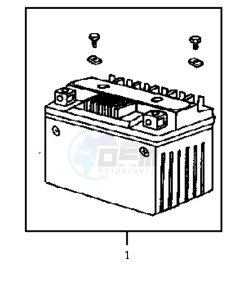 RED DEVIL 50 L6 drawing BATTERY