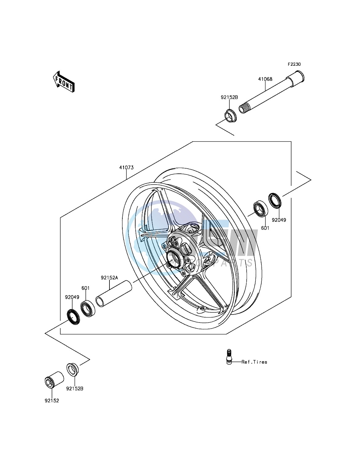 Front Hub