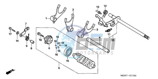 GEARSHIFT DRUM