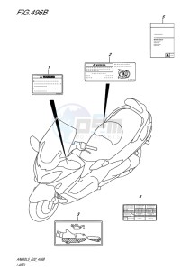 AN650Z ABS BURGMAN EXECUTIVE EU drawing LABEL