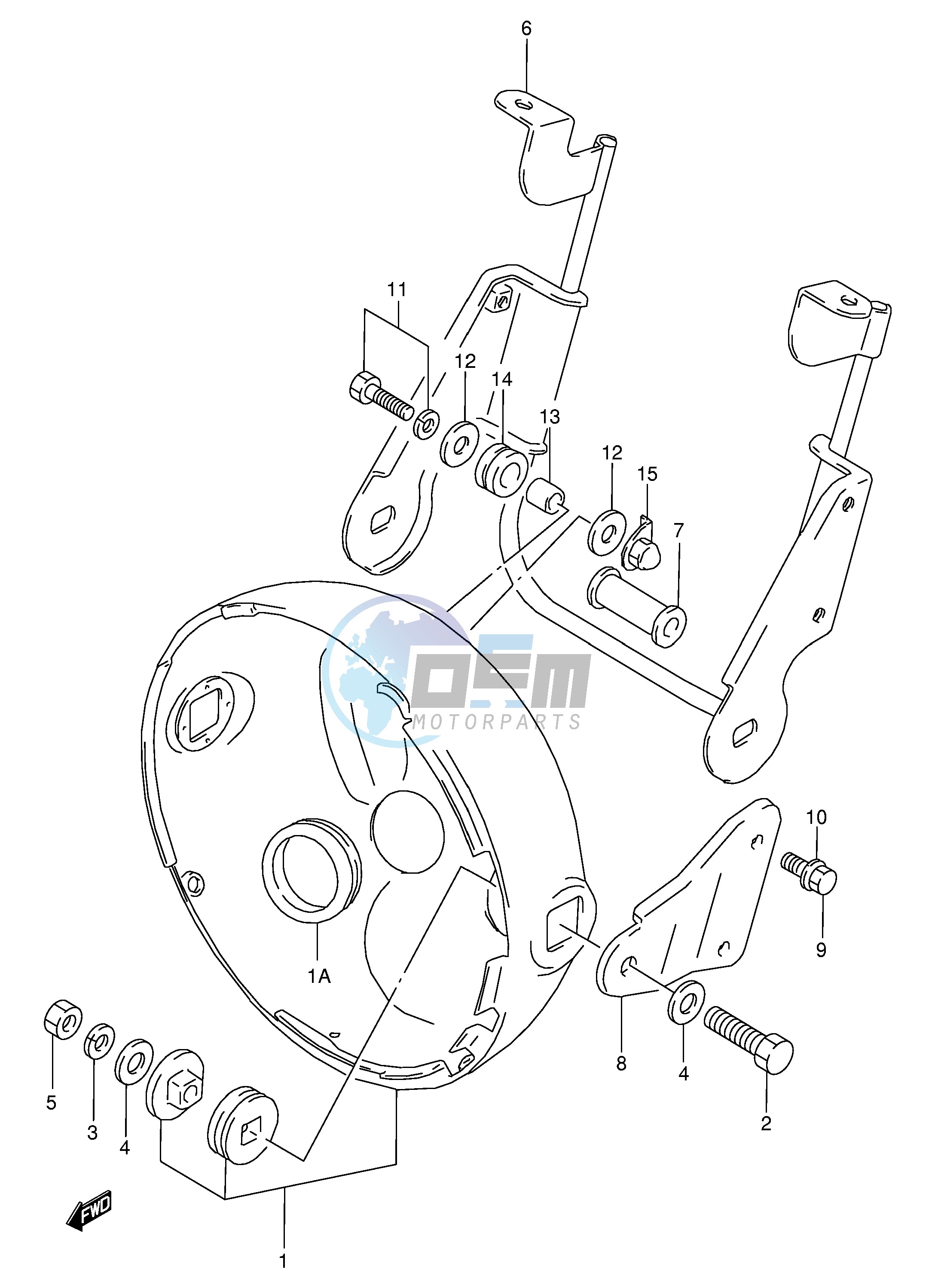 HEADLAMP HOUSING (MODEL L M N P)