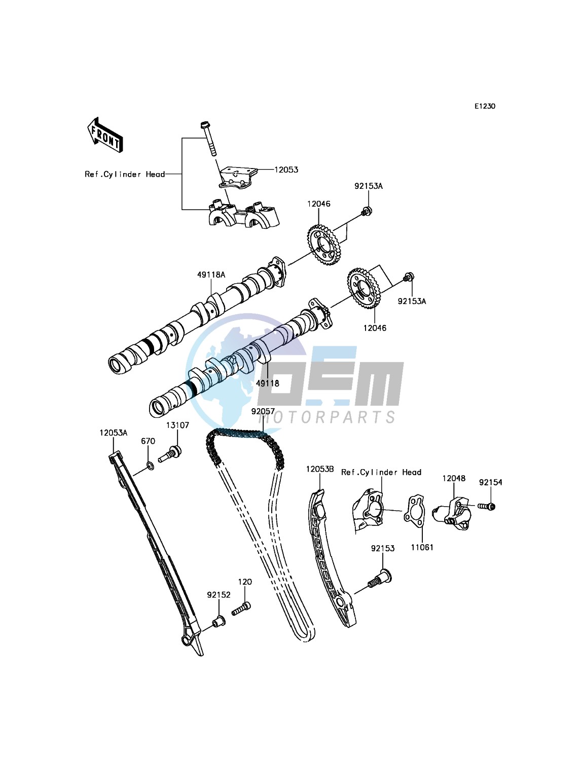 Camshaft(s)/Tensioner