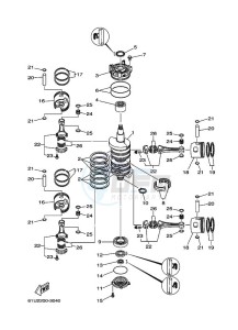 E115AETL drawing CRANKSHAFT--PISTON